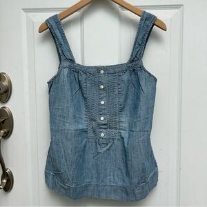J Crew chambray top